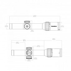 Прицел Vector Optics Continental X10 1-10х24I ED FIBER (SCOC-47)