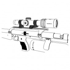 Консольные кольца Vector Optics 30 мм (с регулировкой высоты) на планку Weaver (XASR-3060) модель st_9846 от Vector Optics