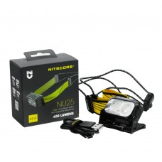 Фонарь налобный Nitecore NU25, 400 люмен модель sn_NU25 от Nitecore