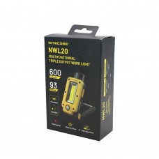 Мультифункциональный фонарь Nitecore NWL20, 600 люмен модель sn_NWL20 от Nitecore