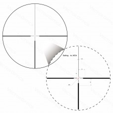 Оптический прицел Vector Optics Grizzly 1-4x24 модель sn_SCOC-41 от Vector Optics