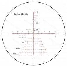 Оптический прицел Vector Optics Continental x8 3-24x56 SFP Zero Stop модель sn_SCOL-T50 от Vector Optics