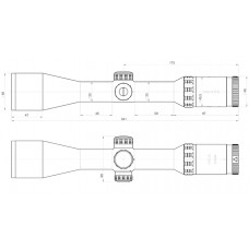 Оптический прицел Kahles Helia 2-10x50i сетка 4-Dot модель 10624 от Kahles