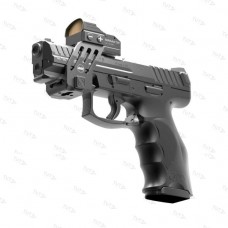Кронштейн MAK P-Lock под коллиматор MAKdot SH на раму пистолета GLOCK (3/4 поколения) модель 6150-9101 от MAK