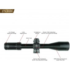 Оптический прицел CRIMSON Trace Optics 4-20x50mm FFP LR1-MIL модель CTL-3420 от CRIMSON TRACE