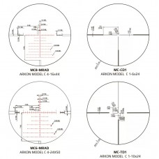 Оптический прицел Arkon Model C 1-6x24