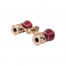 Бинокль театральный Veber Opera БГЦ 3x25 красный/золотой модель vb_10993 от Veber
