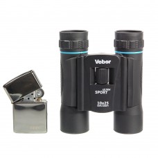 Бинокль Veber Ultra Sport БН 10x25 черный модель vb_22298 от Veber