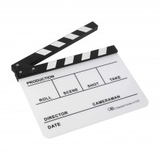 Кинохлопушка GreenBean Clapperboard 03 (белая) модель vb_27191 от GreenBean