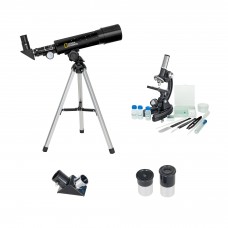Набор микроскоп и телескоп BRESSER National Geographic 50/360 и 300x-1200x (91-18000) модель vb_31310 от Bresser