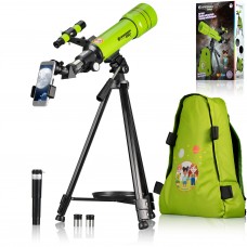 Телескоп BRESSER JUNIOR  70/400 в зеленом рюкзаке (8850610B4K000) модель vb_31314 от Bresser