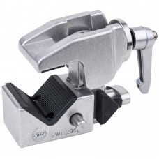 Зажим KUPO KCP-710 CONVI CLAMP SILVER W/RATCHET HANDLE & KCP-7SDL SADDLE модель vb_31569 от KUPO