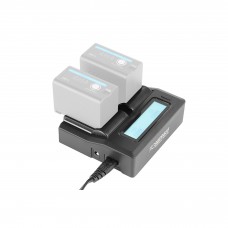 Зарядное устройство GreenBean DualCharger NPF-LCD модель vb_32162 от GreenBean