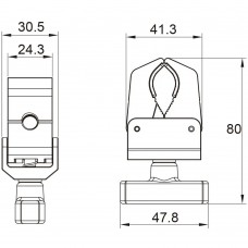 Зажим KUPO KCP-730B SUPER CLAW CLAMP модель vb_32389 от KUPO