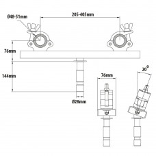 Кронштейн KUPO KCP-835 TRUSS COUPLER Кронштейн KUPO KCP-835 TRUSS COUPLER модель vb_32784 от KUPO