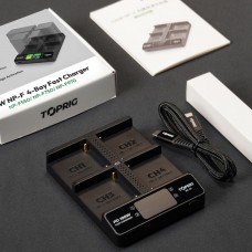 Зарядное устройство Accsoon TOPRIG BC01 4-Bay NP-F модель vb_32848 от Accsoon
