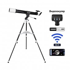 Телескоп цифровой Veber DigiStar 900/80AZ рефрактор модель vb_32984 от Veber