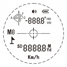 Лазерный дальномер Veber 6x22 LR 1500 модель vb_33065 от Veber