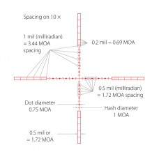 Оптический прицел Hawke Panorama 3-9x40 10x 1/2 Mil Dot (15110) модель 00010382 от Hawke