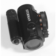 Прицел коллиматорный Sturman 1x20 с лазерным целеуказателем на Weaver модель st_5446 от Sturman