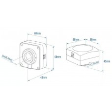 Камера для микроскопа ToupCam U3CMOS08500KPA модель st_5689 от ToupTek
