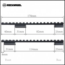 Основание RECKNAGEL на WEAVER для Sako 75/85 long (57050-0114) модель 00008062 от Recknagel