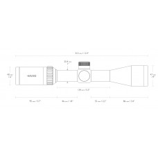 Оптический прицел Hawke Vantage 3-9x40 Mil-Dot (14121) модель 00010369 от Hawke