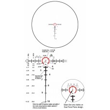 Оптический прицел Burris XTR II 1,5-8x28 M.A.D. (34мм) R: Ballistic 5.56 DFP, с подсветкой (201013) модель 00010904 от Burris