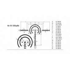 Оптический прицел Nikon BLACK FORCE 1000 1-4x24 M Illuminated Speedforce модель 00010111 от Nikon