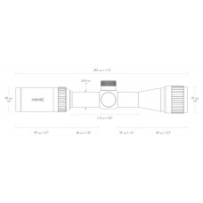 Оптический прицел Hawke Vantage 2-7x32 AO Mil-Dot (14111) модель 00010368 от Hawke