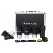 Набор Meade (3 окуляра, Барлоу, диагональное зеркало  2, адаптер 1,25/2, 5 фильтров) в кейсе модель TP607010 от Meade