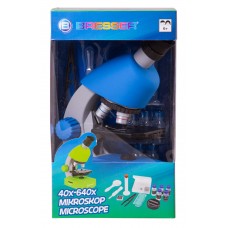 Микроскоп Bresser Junior 40x-640x, синий модель 70123 от Bresser