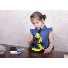 Микроскоп Levenhuk Rainbow 2L PLUS Lime/Лайм модель 69044 от Levenhuk