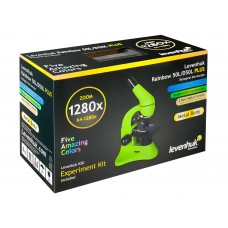 Микроскоп Levenhuk Rainbow 50L PLUS Moonstone/Лунный камень модель 69051 от Levenhuk