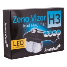 Лупа налобная Levenhuk Zeno Vizor H3 модель 69670 от Levenhuk
