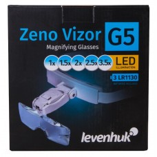 Лупа-очки Levenhuk Zeno Vizor G5 модель 72609 от Levenhuk