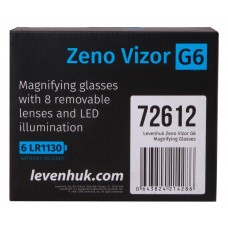 Лупа-очки Levenhuk Zeno Vizor G6 модель 72612 от Levenhuk