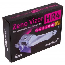 Лупа налобная с аккумулятором Levenhuk Zeno Vizor HR4 модель 72614 от Levenhuk