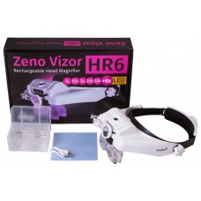 Лупа налобная с аккумулятором Levenhuk Zeno Vizor HR6 модель 72615 от Levenhuk