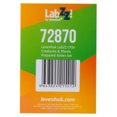 Набор микропрепаратов Levenhuk LabZZ CP24, существа и растения модель 72870 от Levenhuk