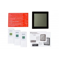 Метеостанция Bresser Temeo Hygro Quadro, черная модель 73257 от Bresser