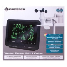 Метеостанция Bresser 5-в-1 с цветным дисплеем, черная модель 73260 от Bresser