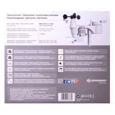 Метеостанция Bresser 5-в-1 с цветным дисплеем, черная модель 73260 от Bresser