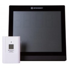 Метеостанция (настенные часы) Bresser TemeoTrend JC LCD с радиоуправлением, черная модель 73267 от Bresser