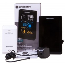 Метеостанция Bresser Temeo Life H с цветным дисплеем, черная модель 73278 от Bresser