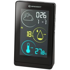 Метеостанция Bresser Temeo Life H с цветным дисплеем, черная модель 73278 от Bresser
