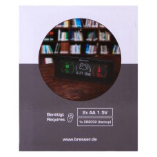 Метеостанция Bresser Temeo Life с цветным дисплеем, черная модель 73279 от Bresser