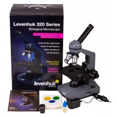 Микроскоп Levenhuk 320 PLUS, монокулярный модель 73795 от Levenhuk