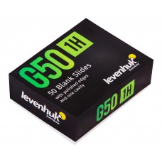 Стекла предметные с лункой Levenhuk G50 1H, 50 шт. модель 73808 от Levenhuk