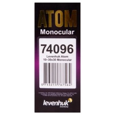 Монокуляр Levenhuk Atom 10–30х30 модель 74096 от Levenhuk